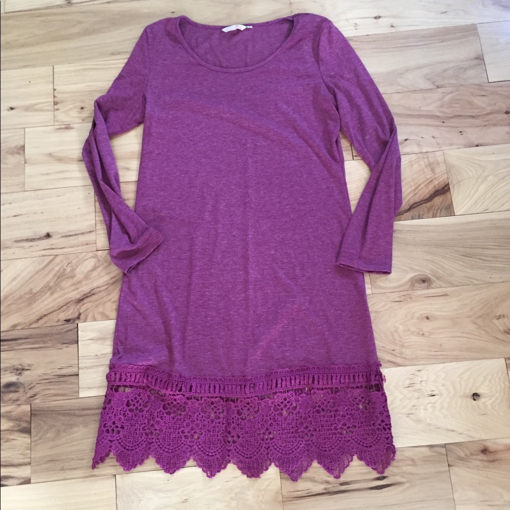 Last chance.  Beautiful purple-pink dress, S